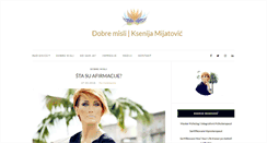Desktop Screenshot of dobremisli.com